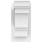 Ekena Millwork Balboa Architectural Grade PVC Outlooker with Traditional Ends, 7"W X 12"D X 14"H OUTP07X12X14BOA01 - alternate 2